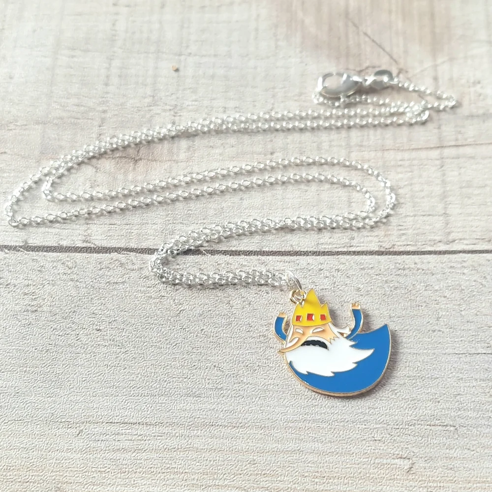 Adventure Time Necklace Ice King